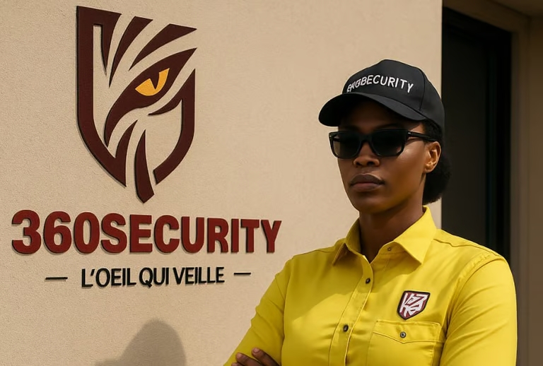 Agent en uniforme jaune